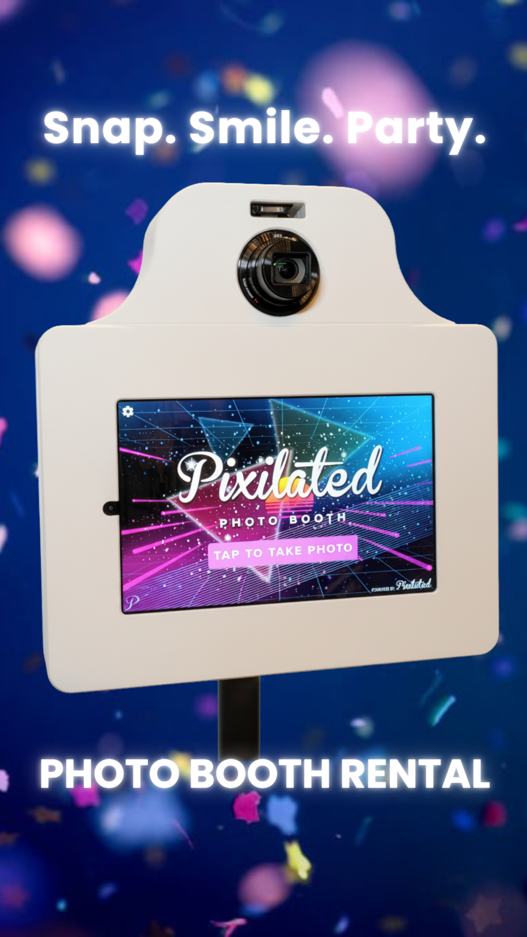 Pixilated Facebook ad