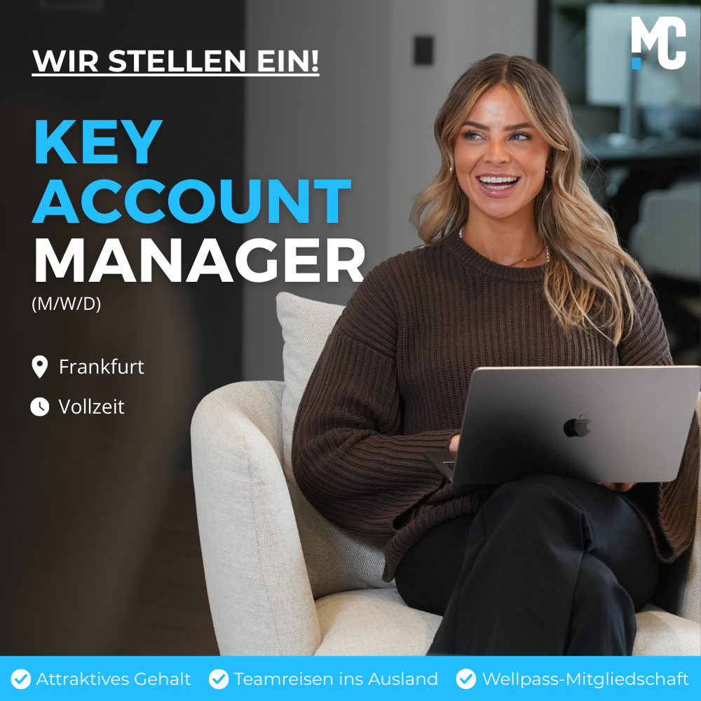 MC Media GmbH Facebook ad: Werde Teil unseres Teams als Key Account Manager (m/w/d)!