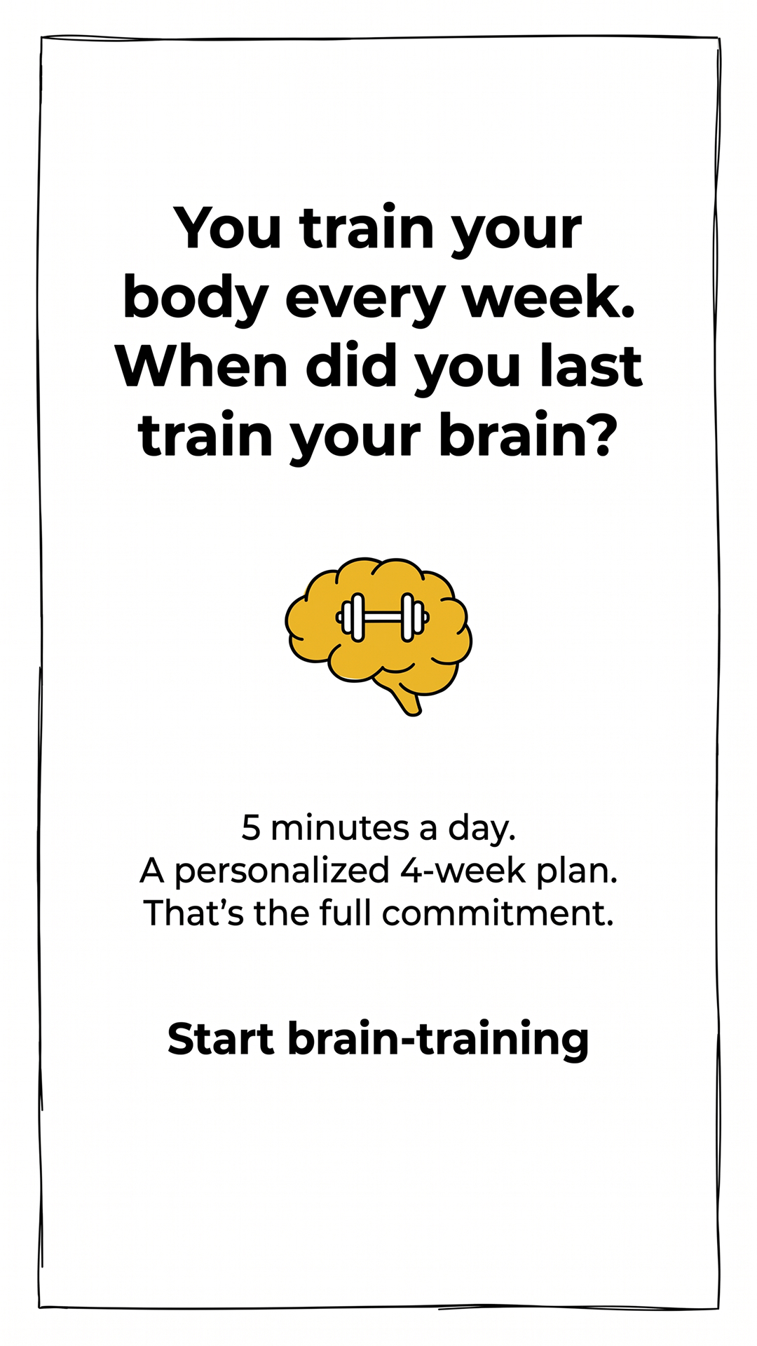 Impulse: Brain Training & Self-Discovery Facebook ad