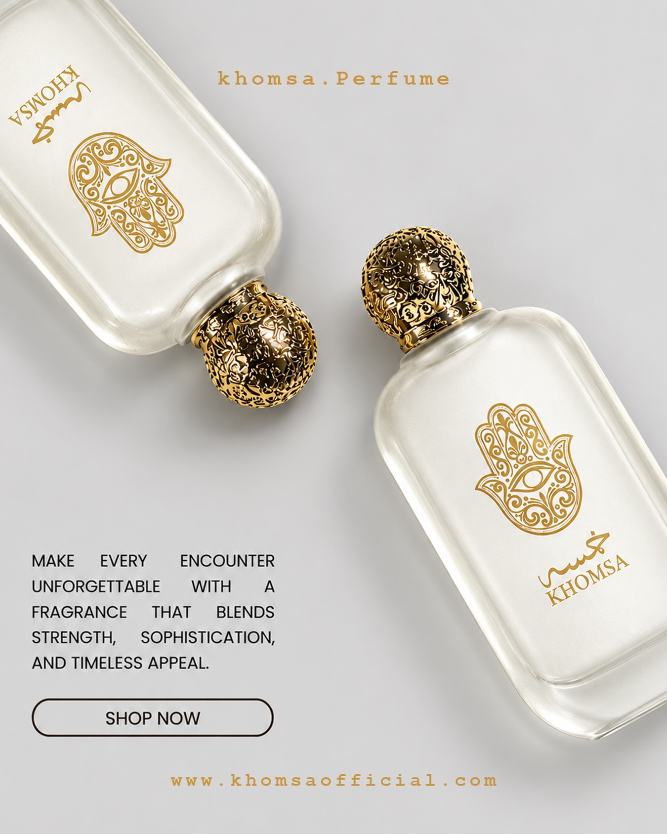 KhomsaOfficial Facebook ad: Khomsa is more than perfume