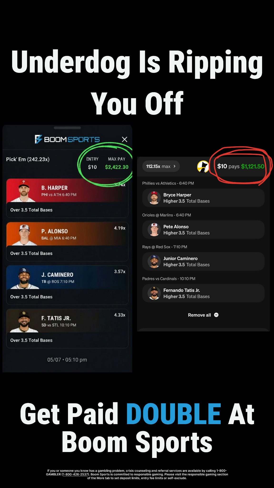 Boom Sports Facebook ad