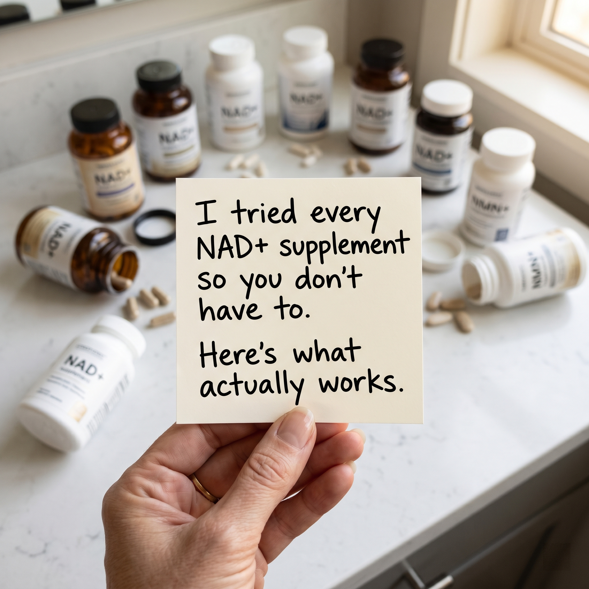 Sandra Hillsworth Facebook ad: Want something that actually works? Check this out