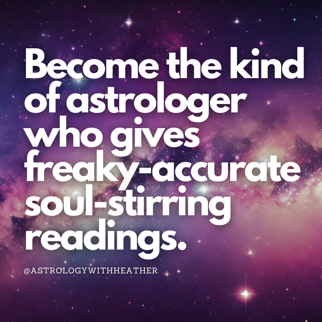Astrology with Heather Facebook ad