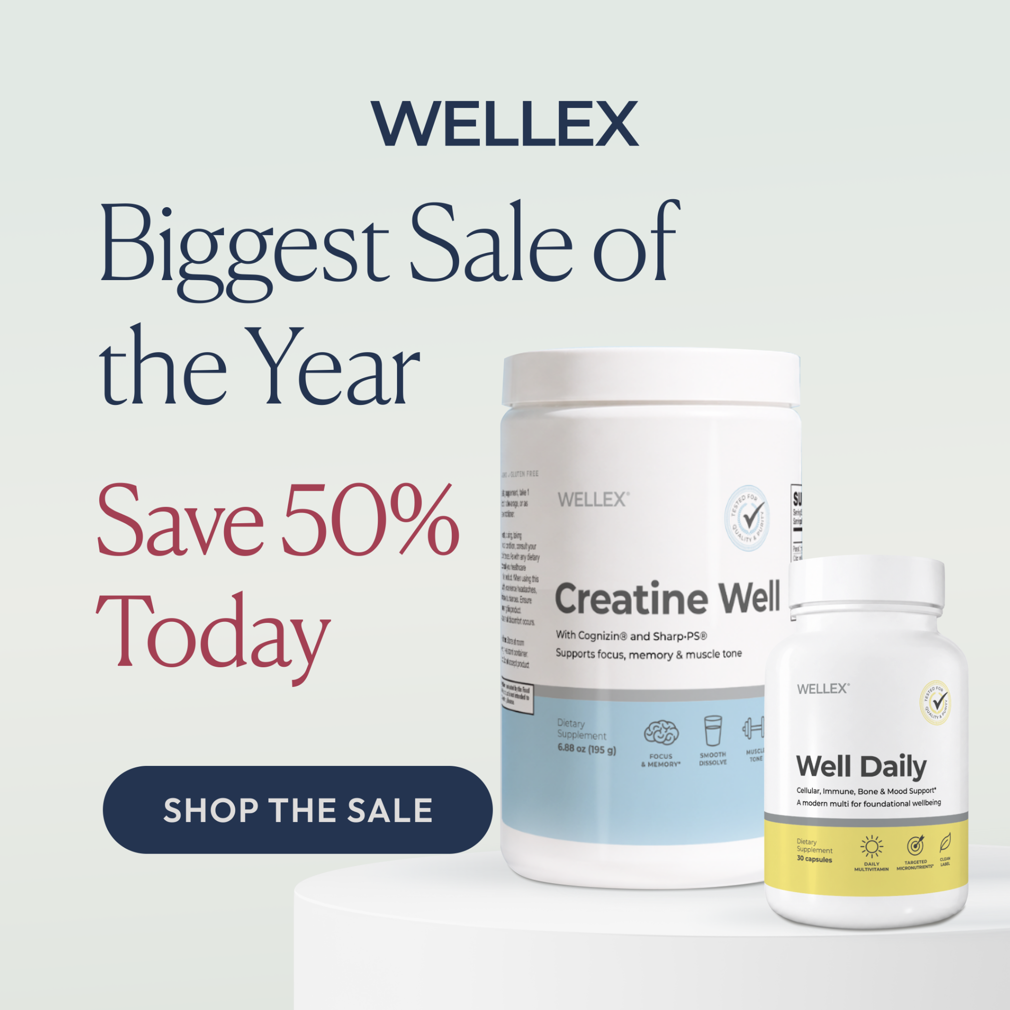 Wellex Facebook ad