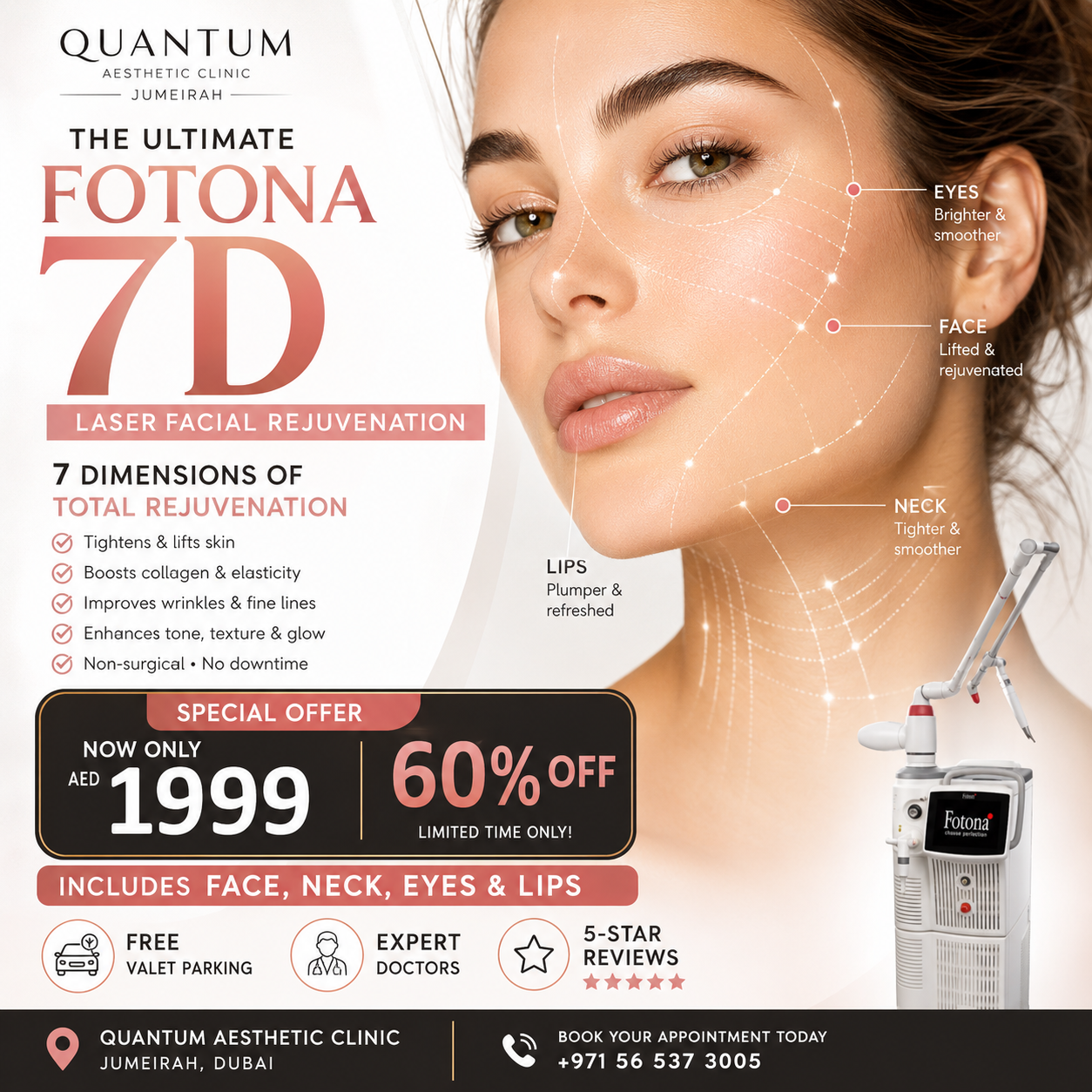 Quantum Life Poly Clinic Facebook ad