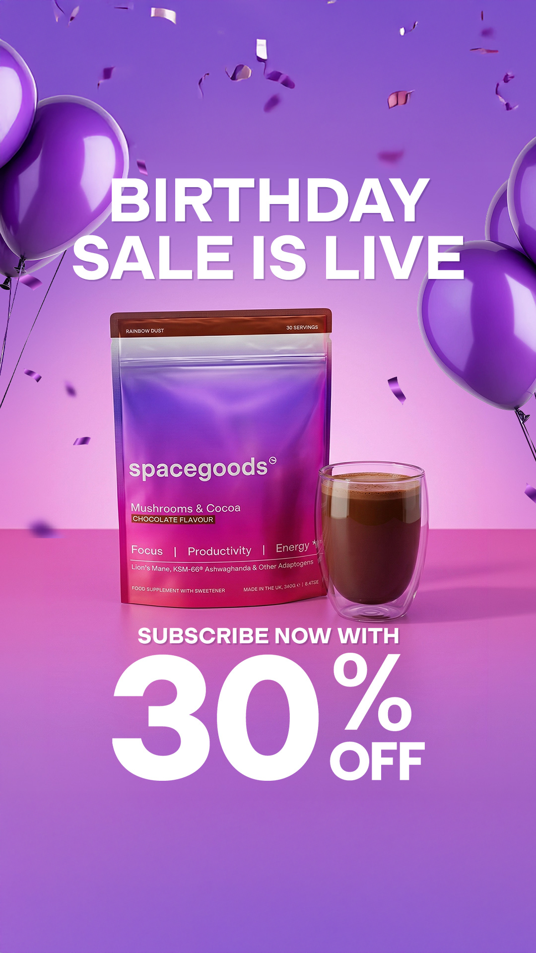 Spacegoods Facebook ad