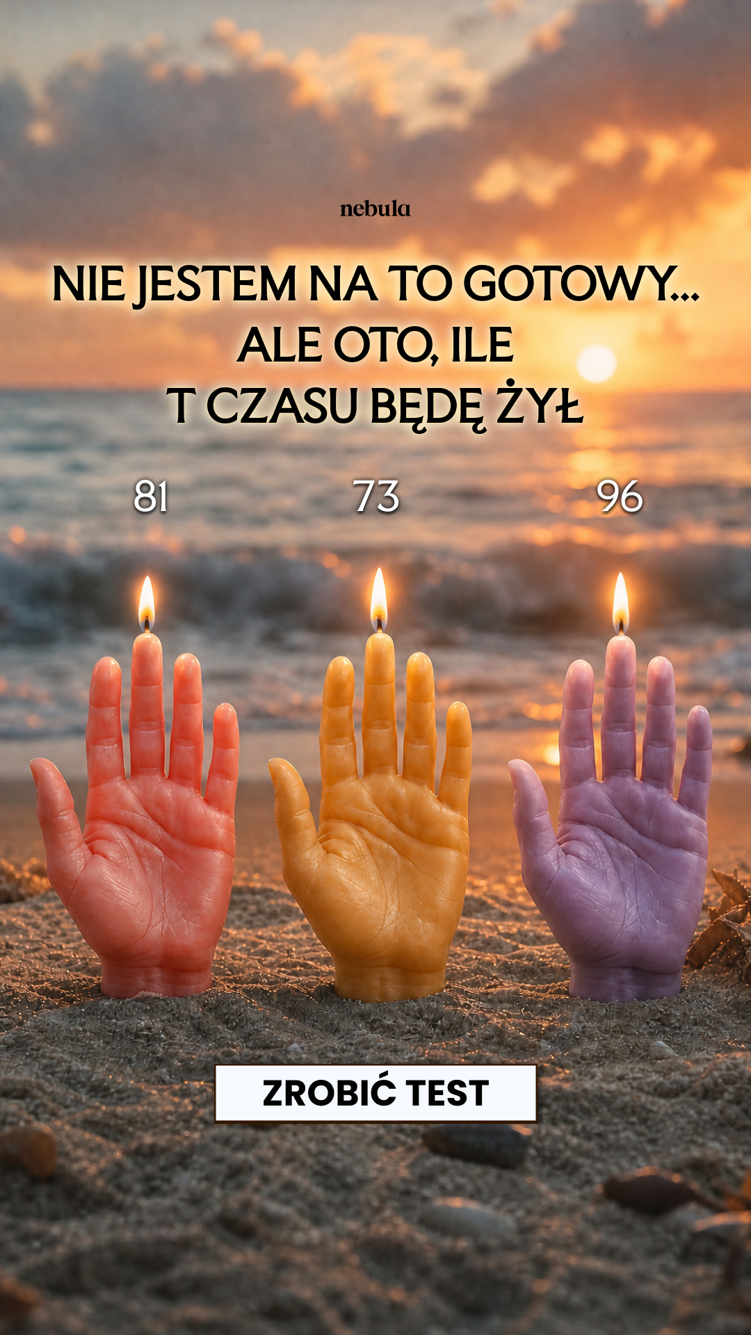 Nebula: Palm Reading Facebook ad