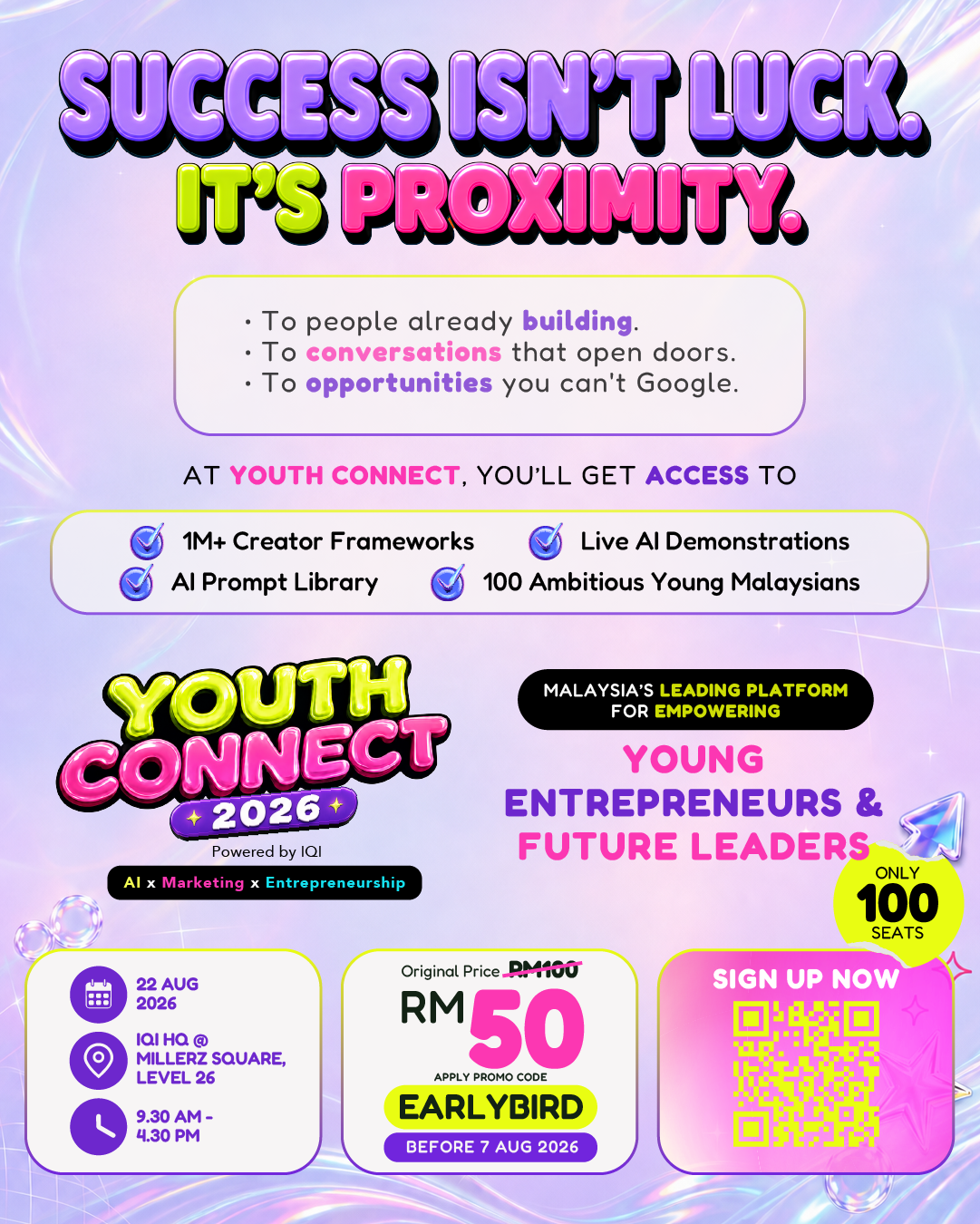 Life At IQI Facebook ad