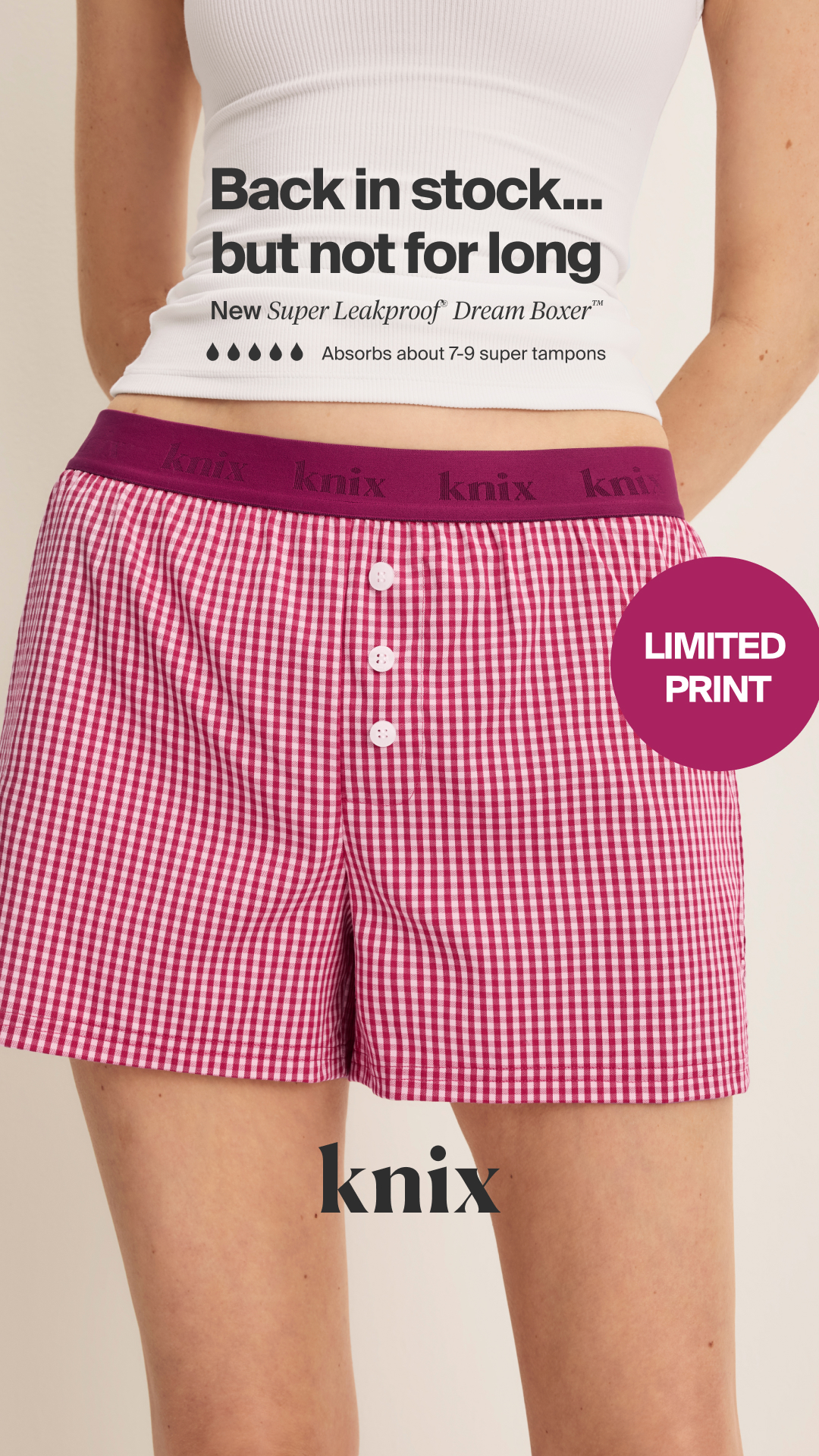 Knix Facebook ad