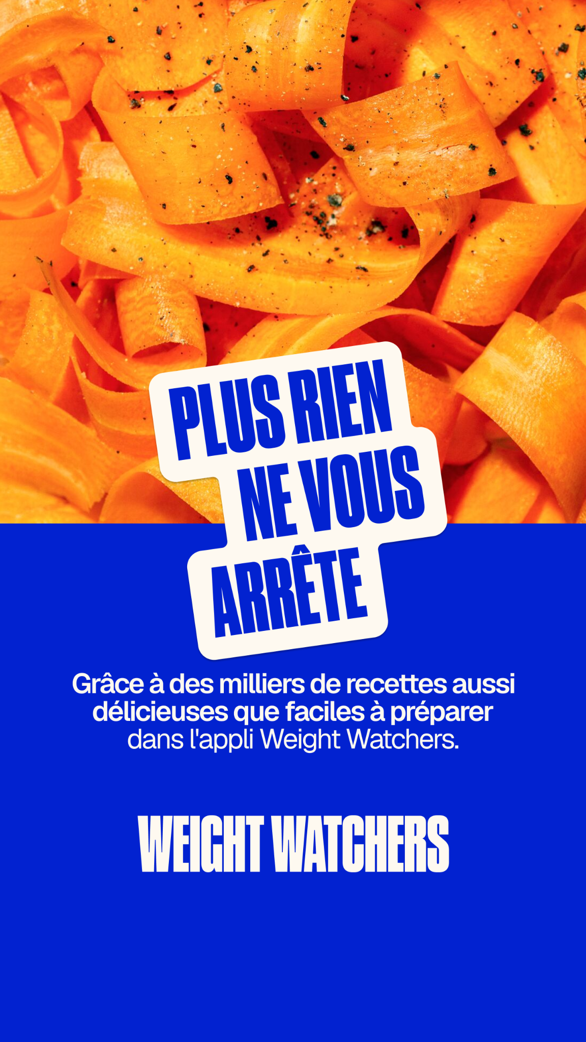 WeightWatchers Facebook ad