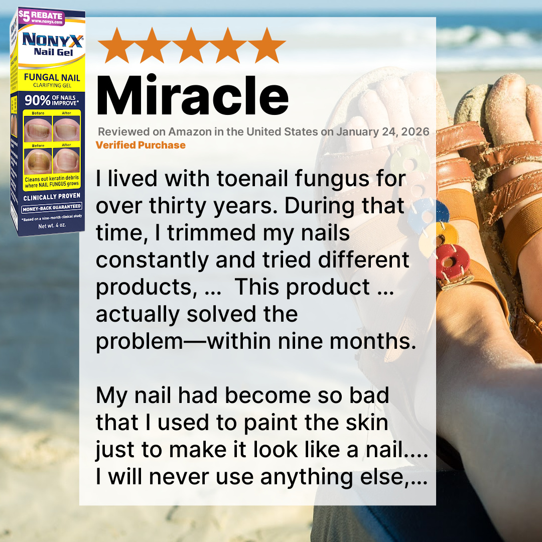 NONYX Fungal Nail Clarifying Gel Facebook ad
