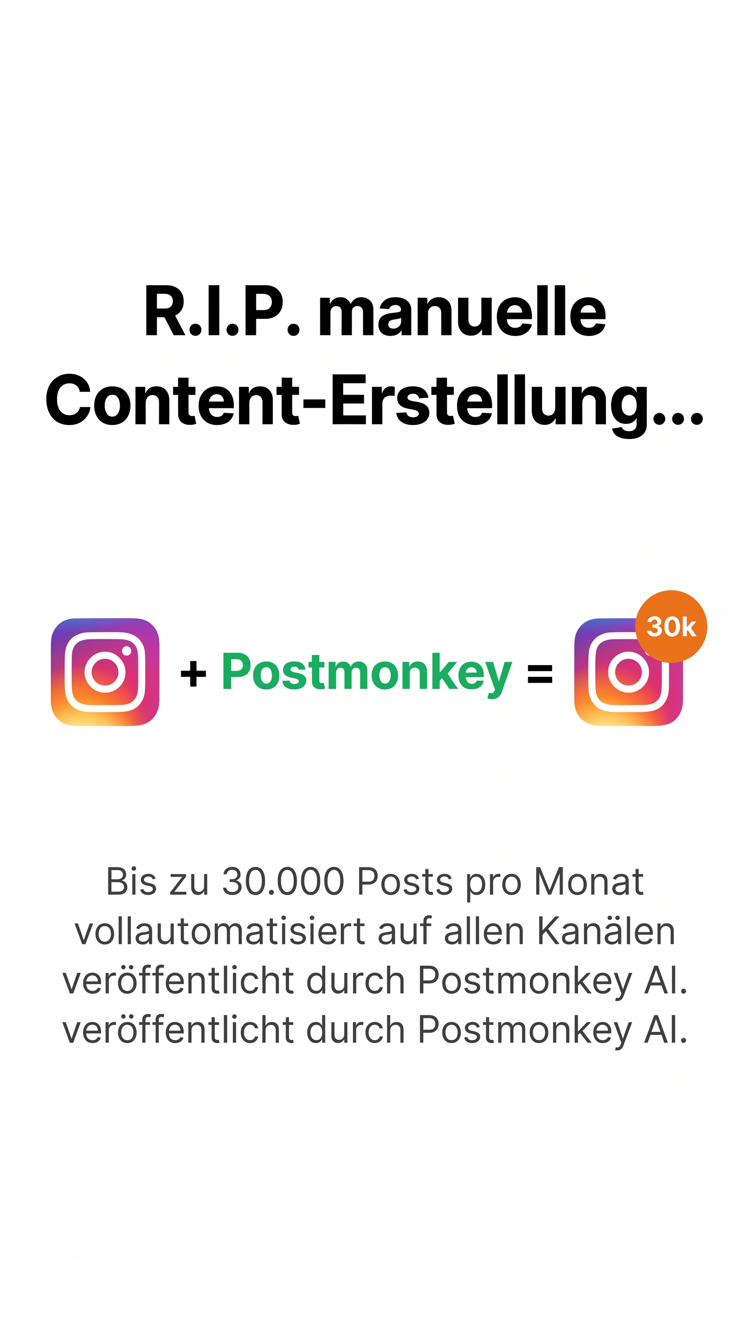 Paul Roth Facebook ad: 30.000 Posts im Monat automatisiert