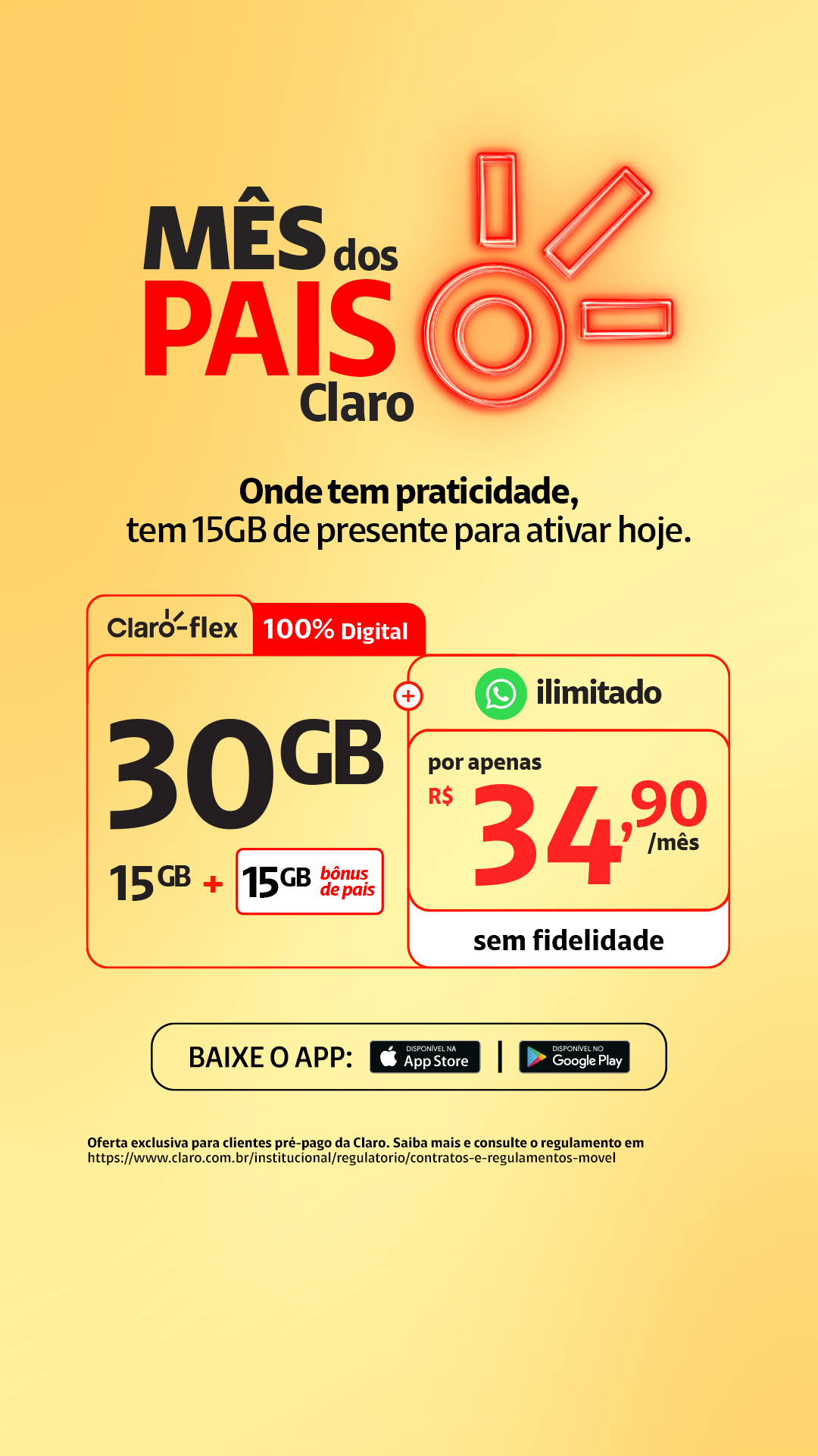 Claro Brasil Facebook ad