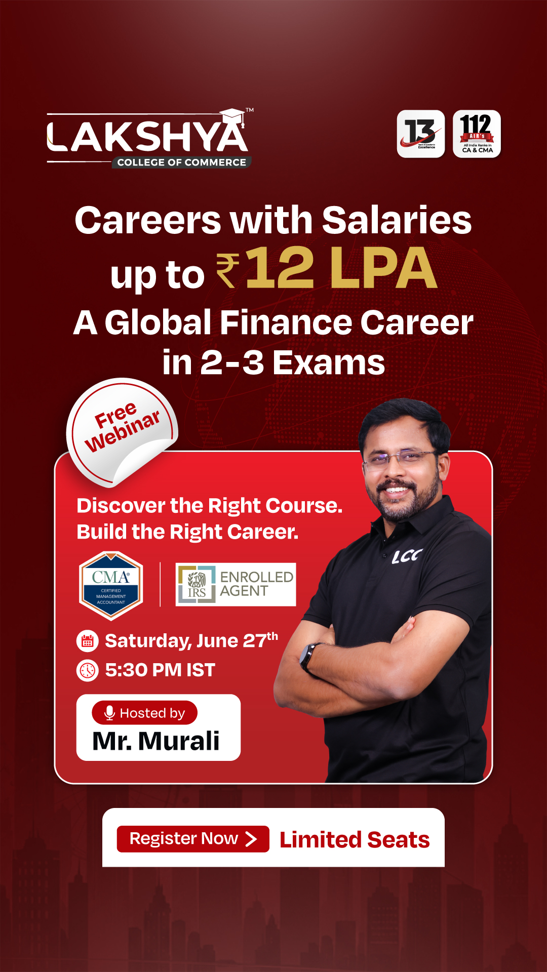 LAKSHYAedu Facebook ad