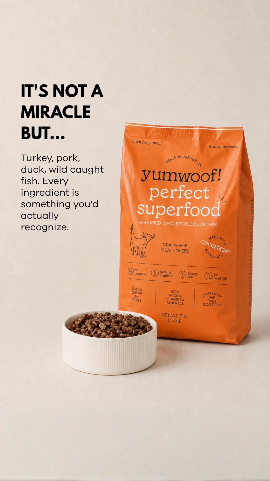 Yumwoof Facebook ad