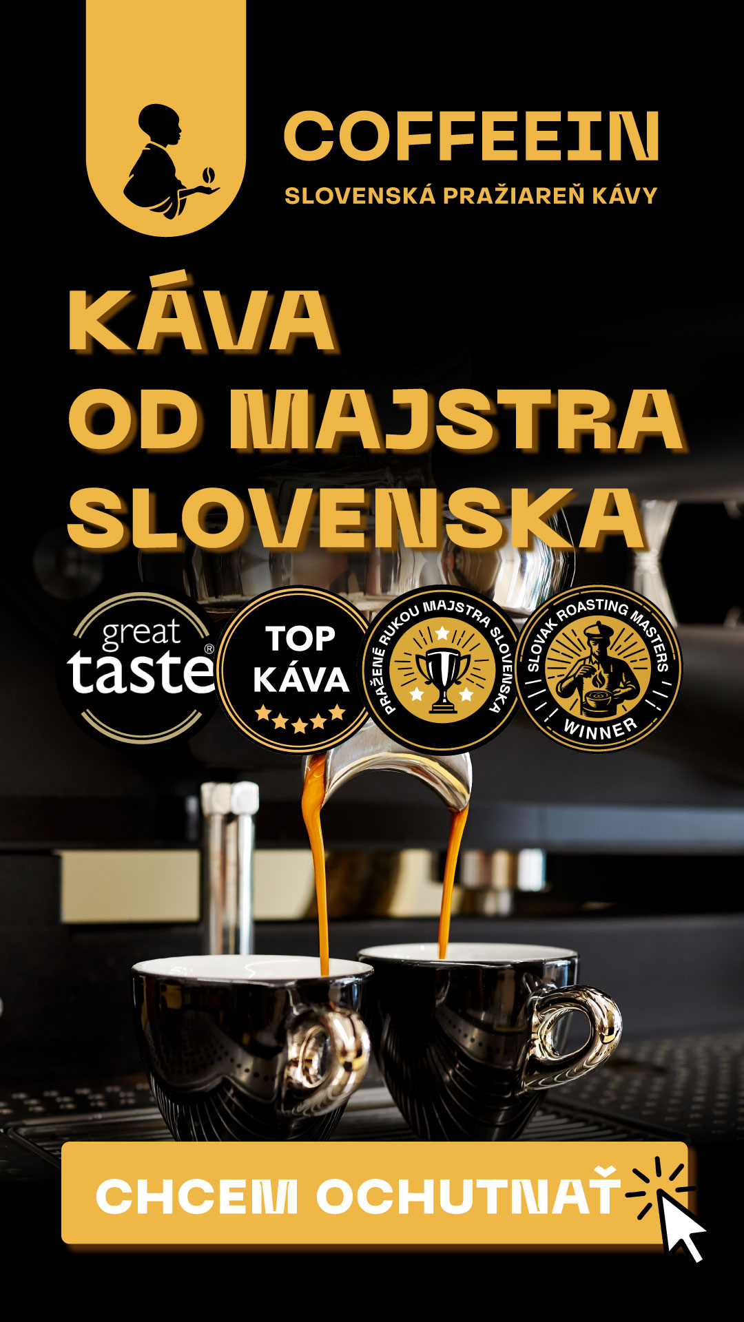 Coffeein - Slovenská pražiareň kávy Facebook ad