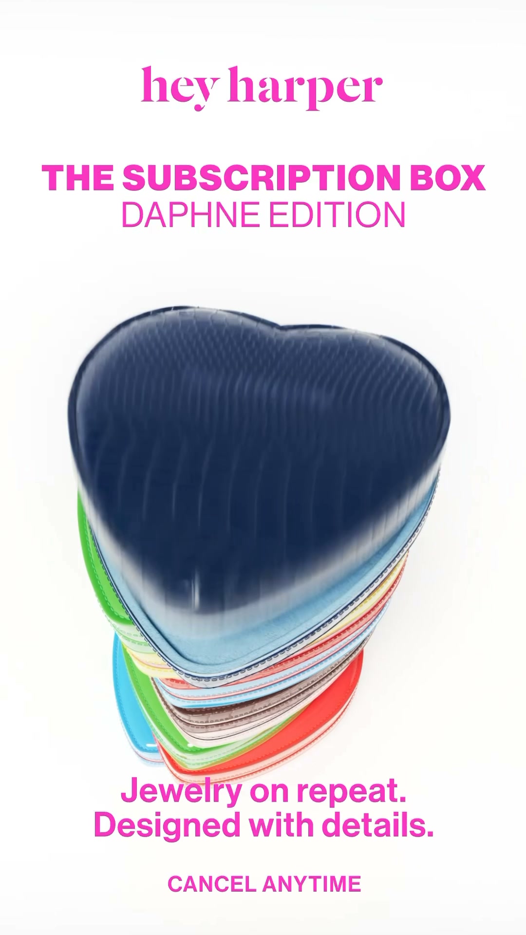 Hey Harper Facebook ad: Jewelry Subscription