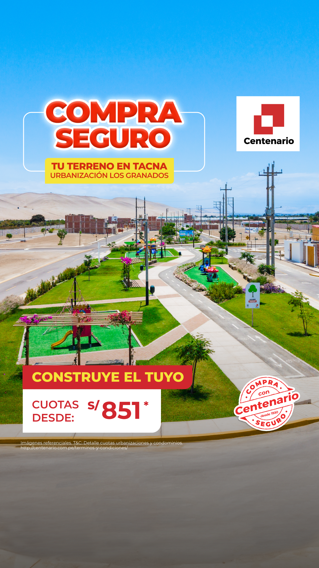 Centenario Urbanizaciones Facebook ad