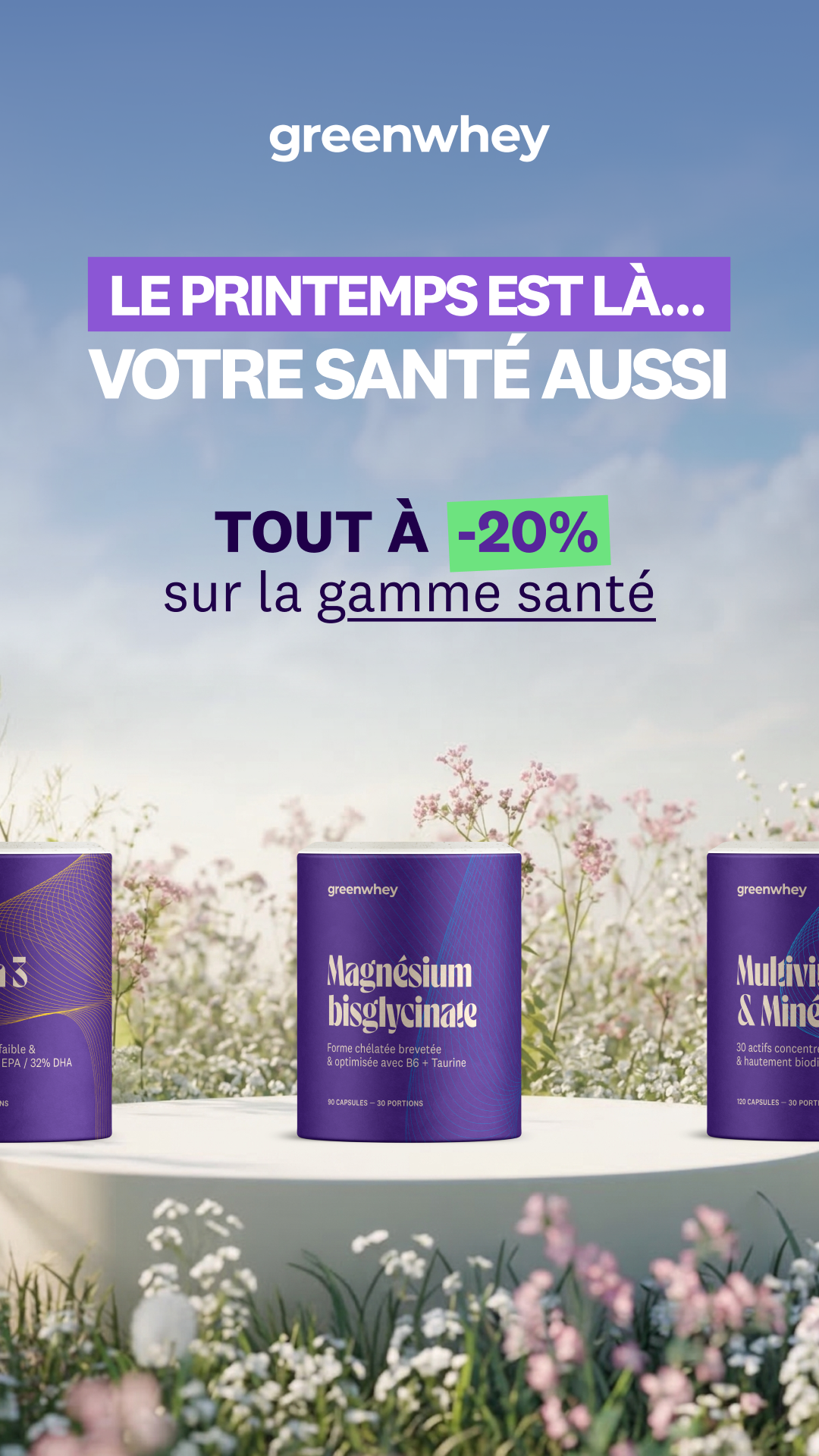 greenwhey Facebook ad