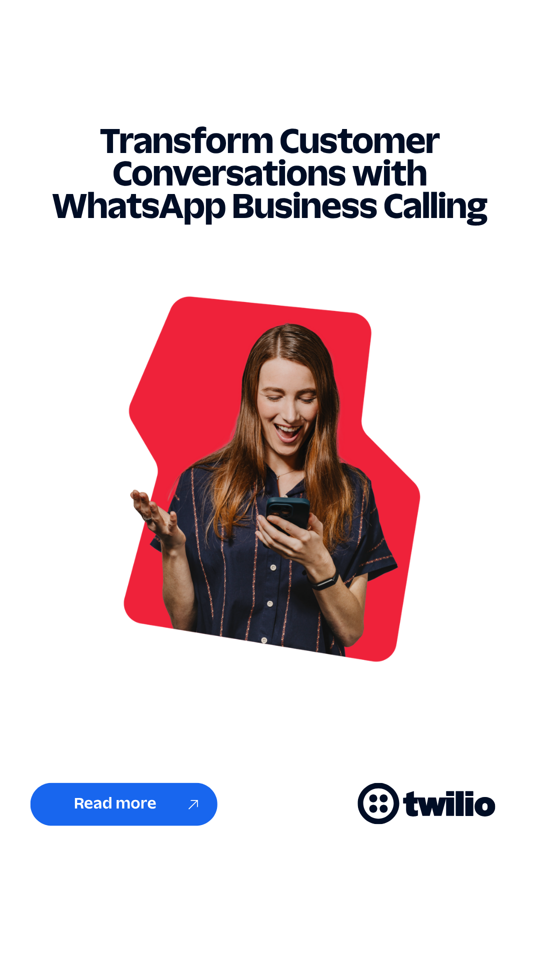 Twilio Facebook ad