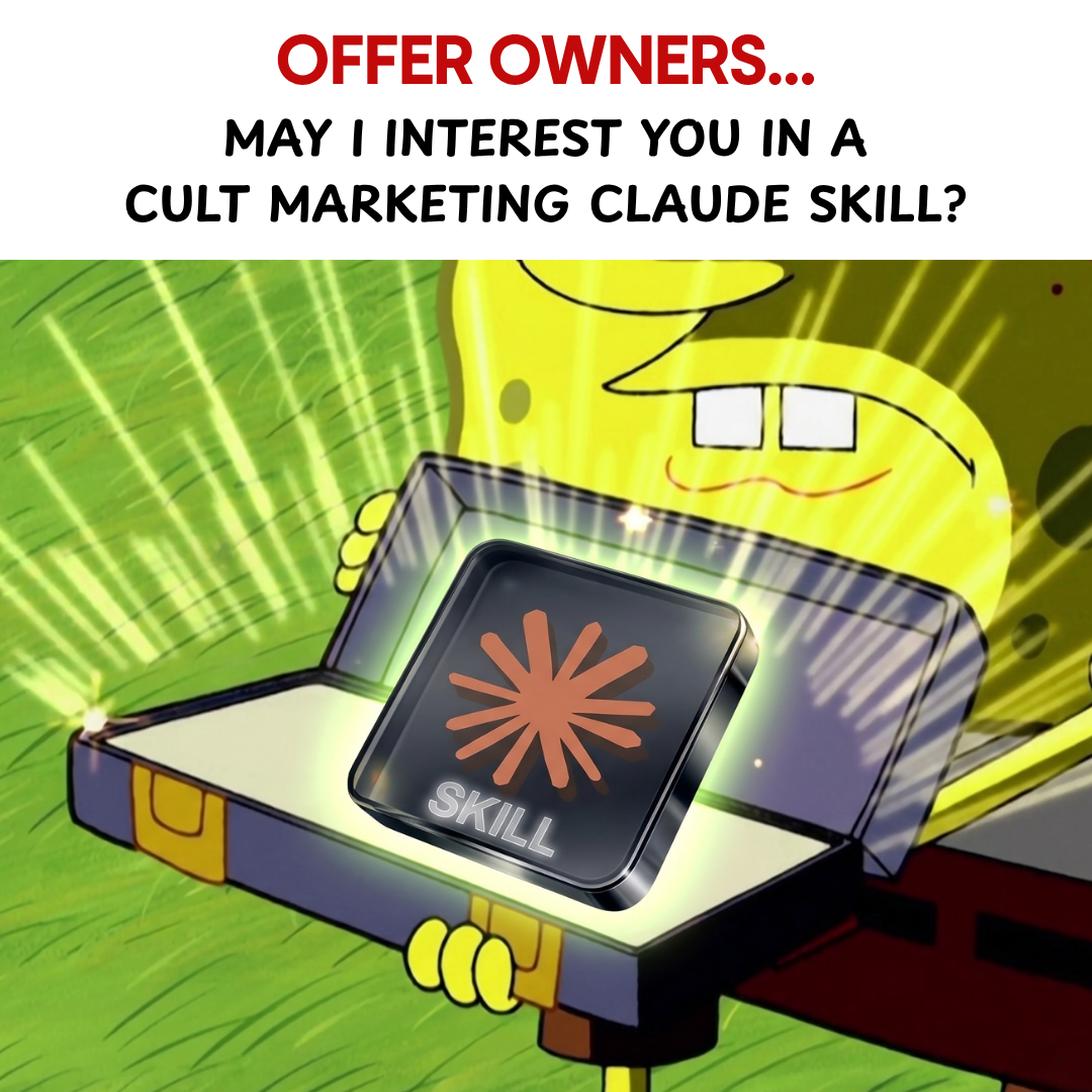 Jared T. Ross Facebook ad: Turn Buyers Into Believers With One Claude Skill.