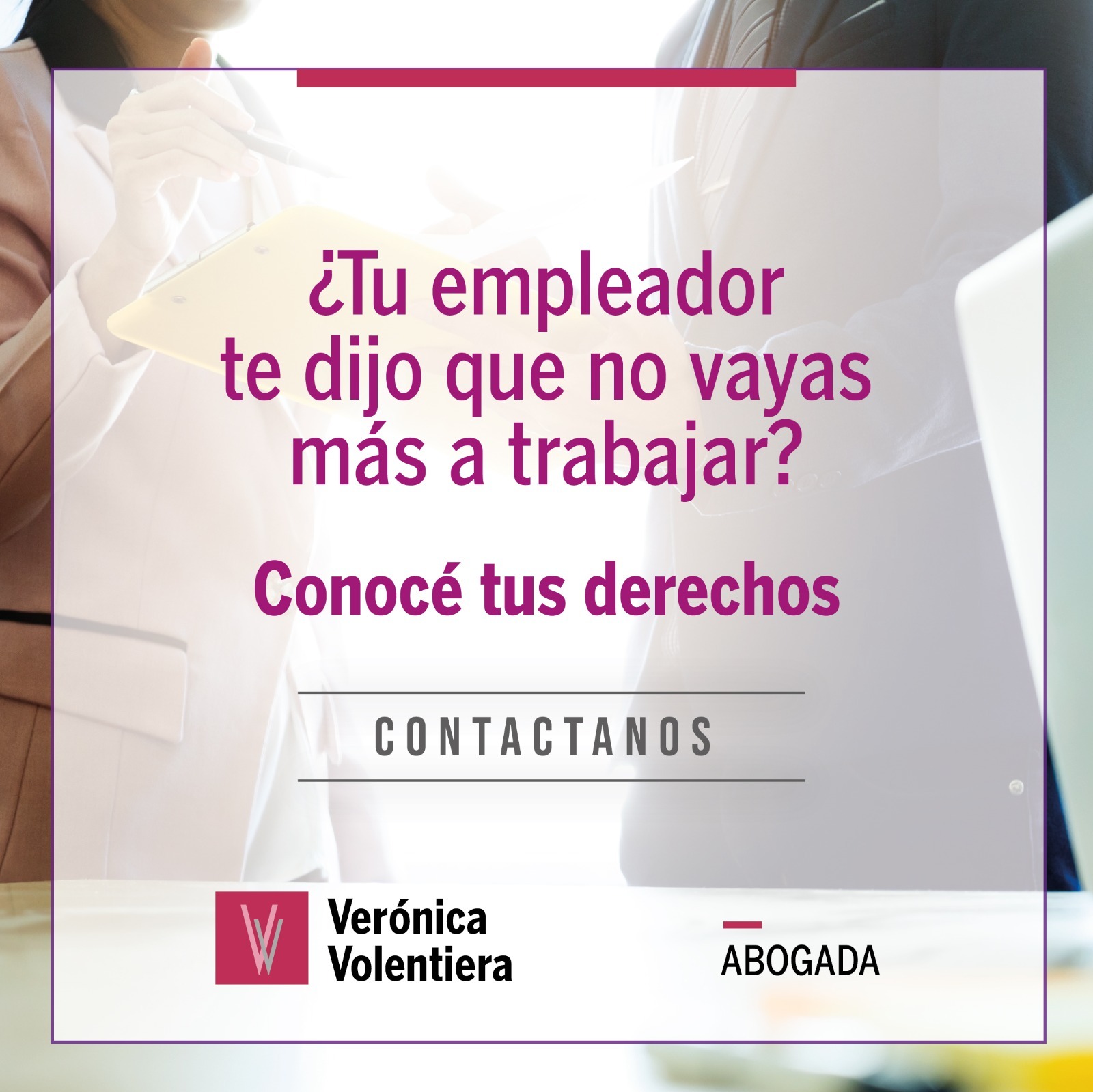 abogadarosario.ok Facebook ad: ¿Conoces tus derechos laborales?