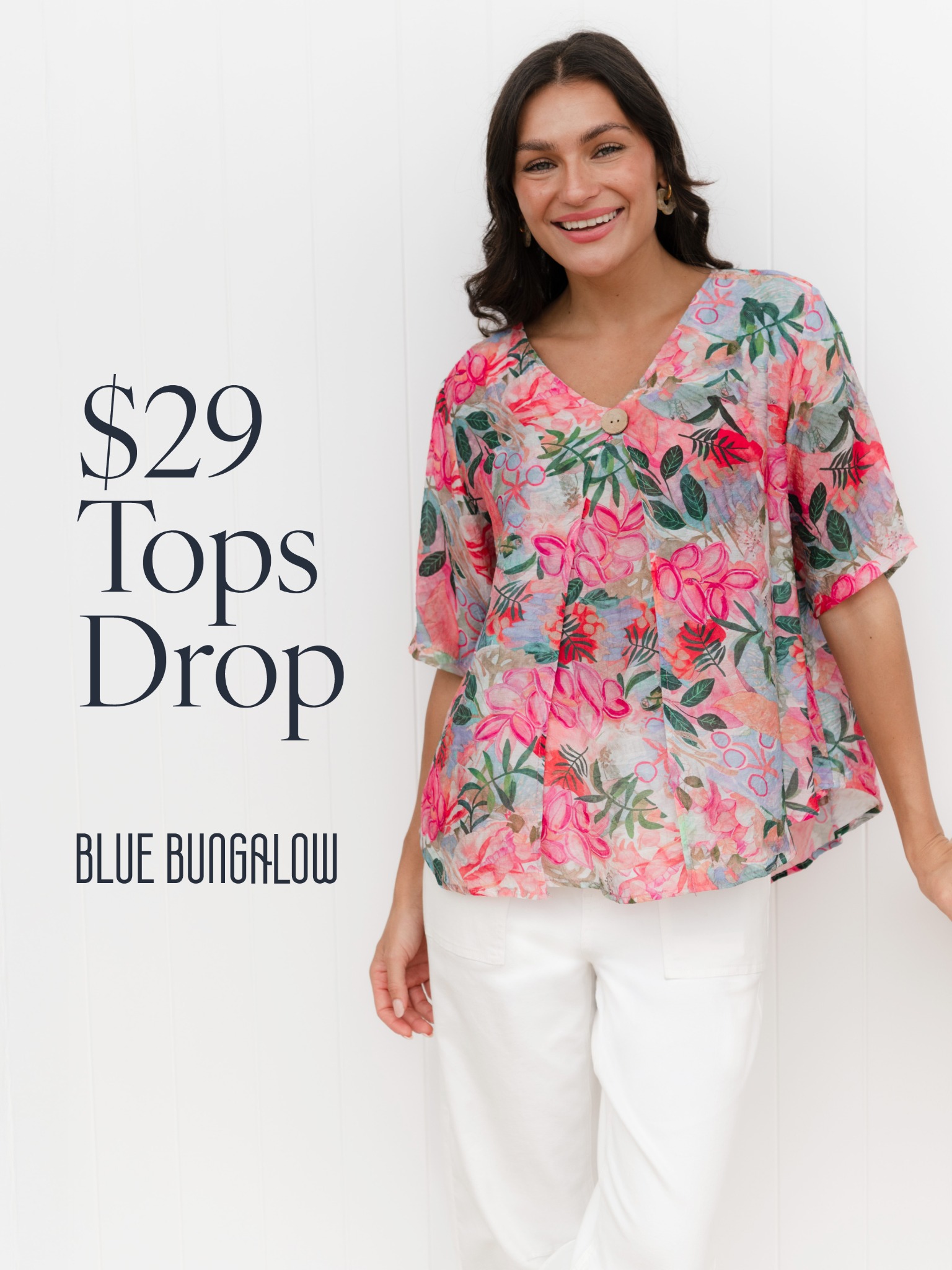 Blue Bungalow Facebook ad