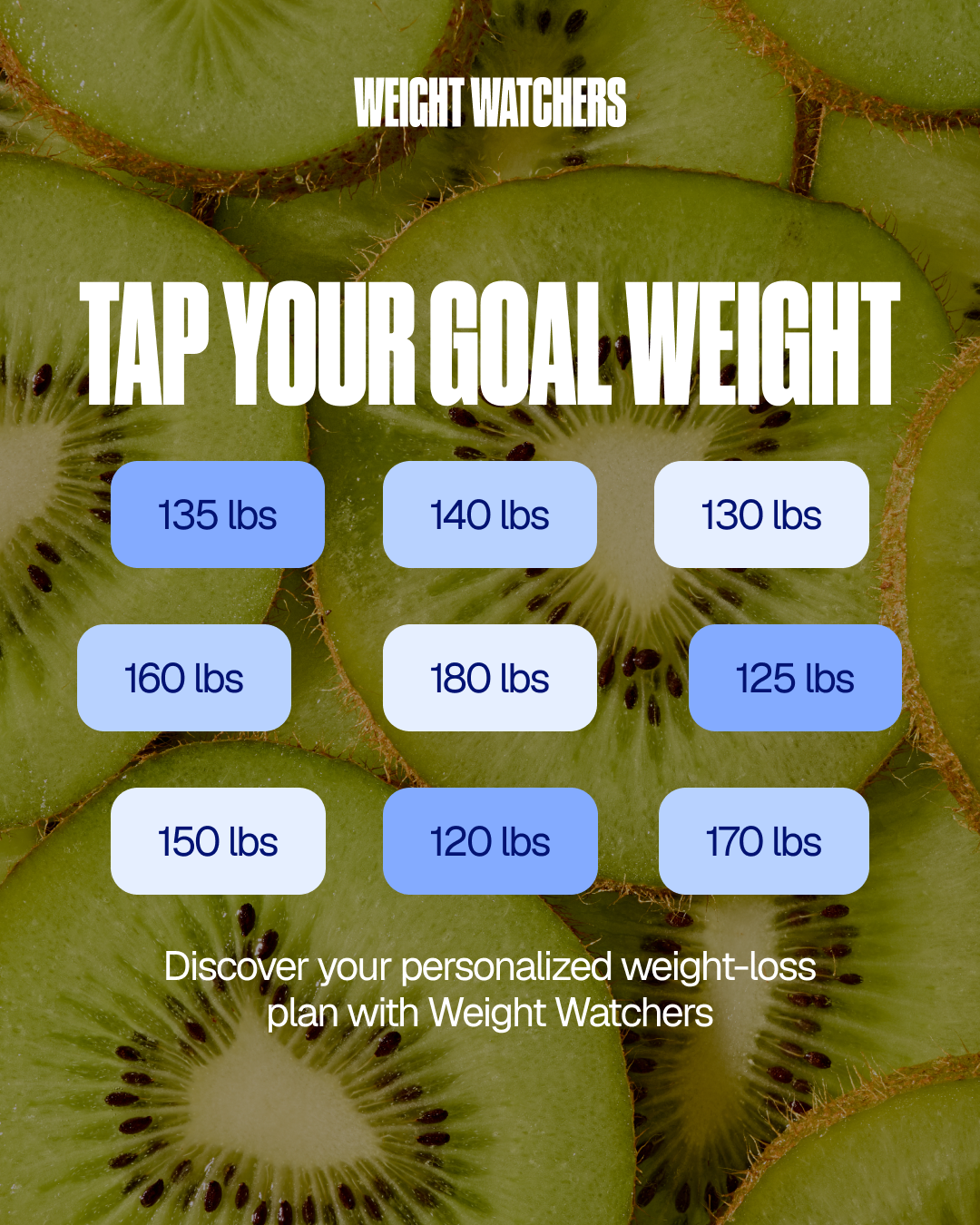 WeightWatchers Facebook ad: Take the quiz