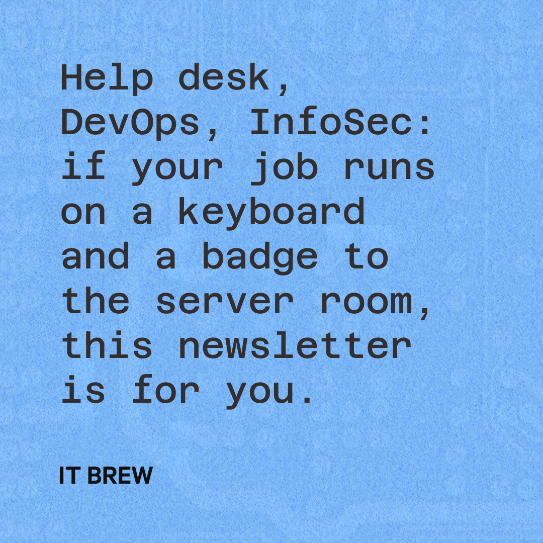 IT Brew Facebook ad