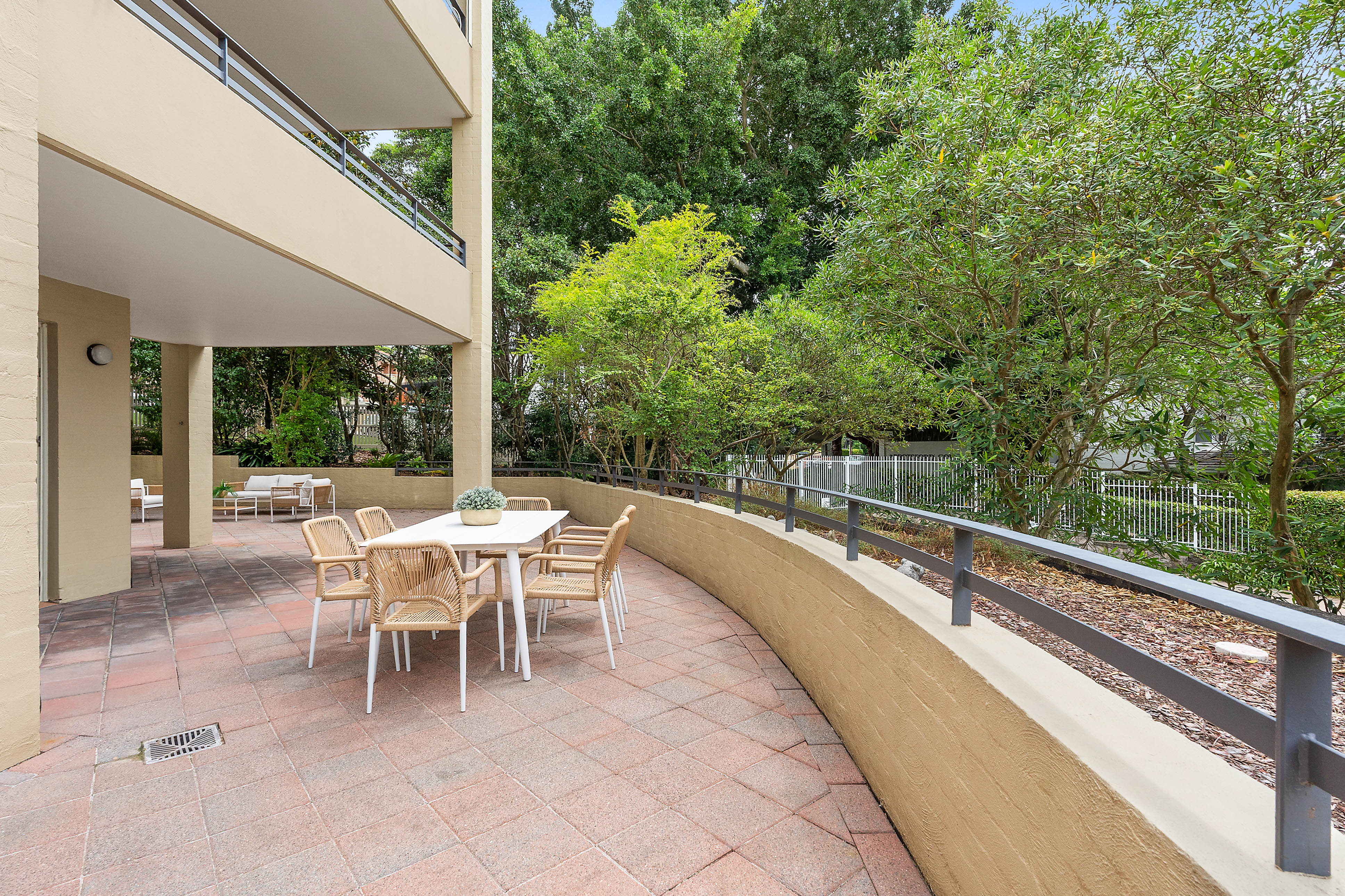 The Agency Facebook ad: Spacious elegance in a rare courtyard gem
