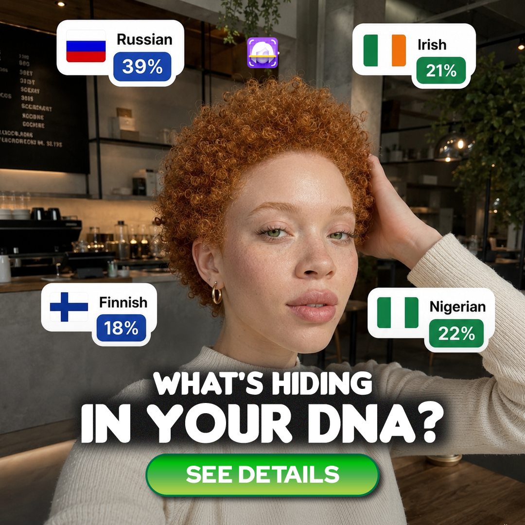 Hidden in Your DNA Facebook ad