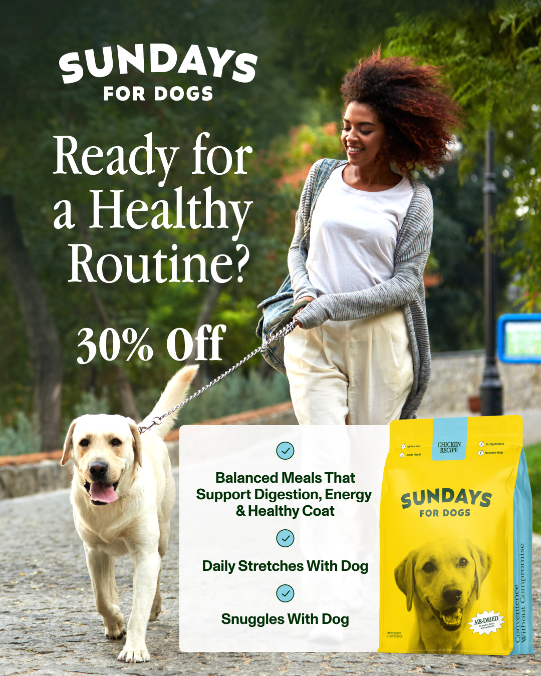 Sundays Facebook ad