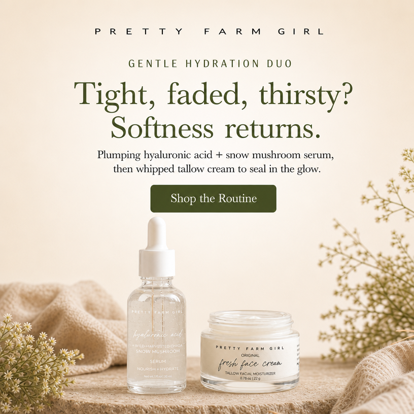 Pretty Farm Girl Facebook ad