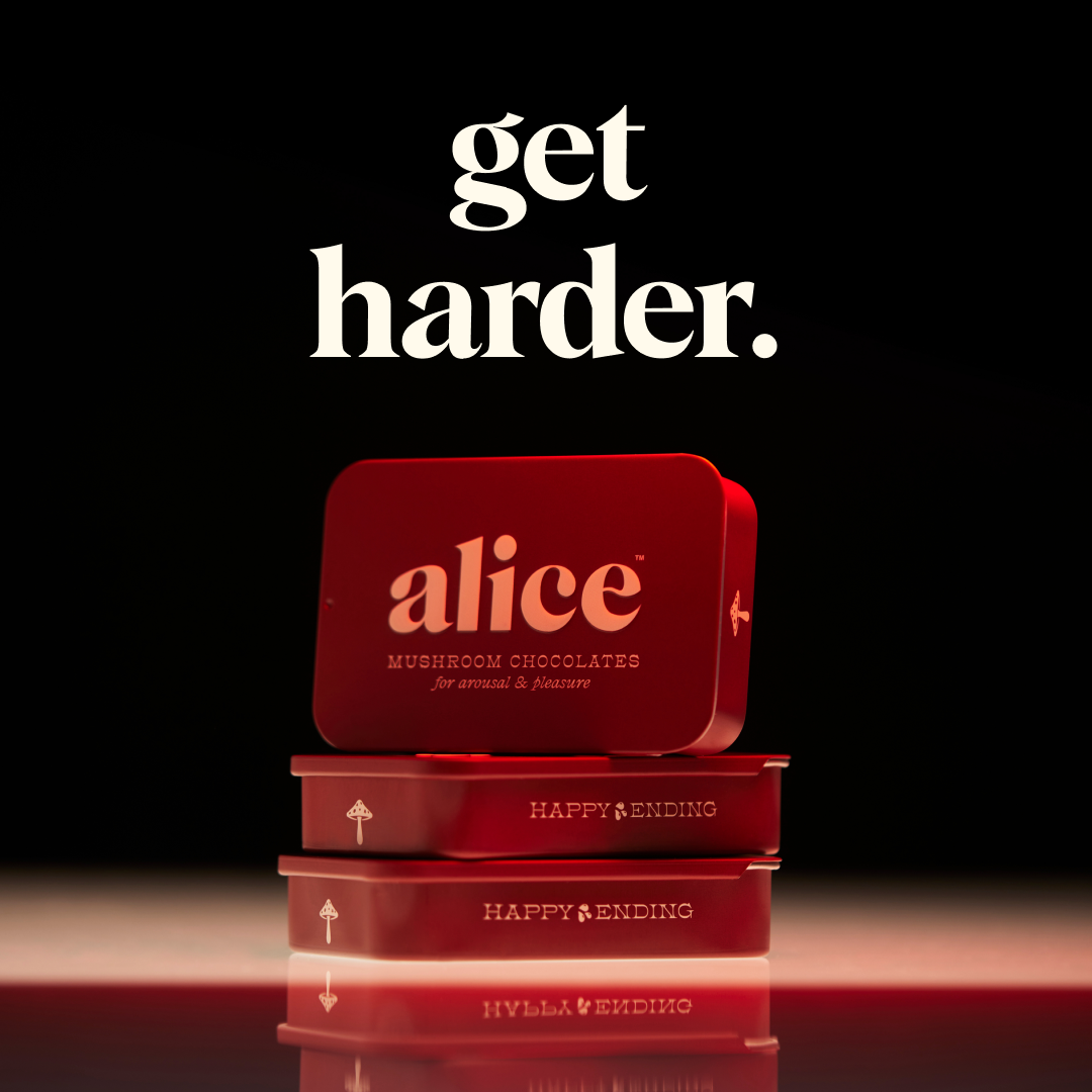 Alice Mushrooms Facebook ad