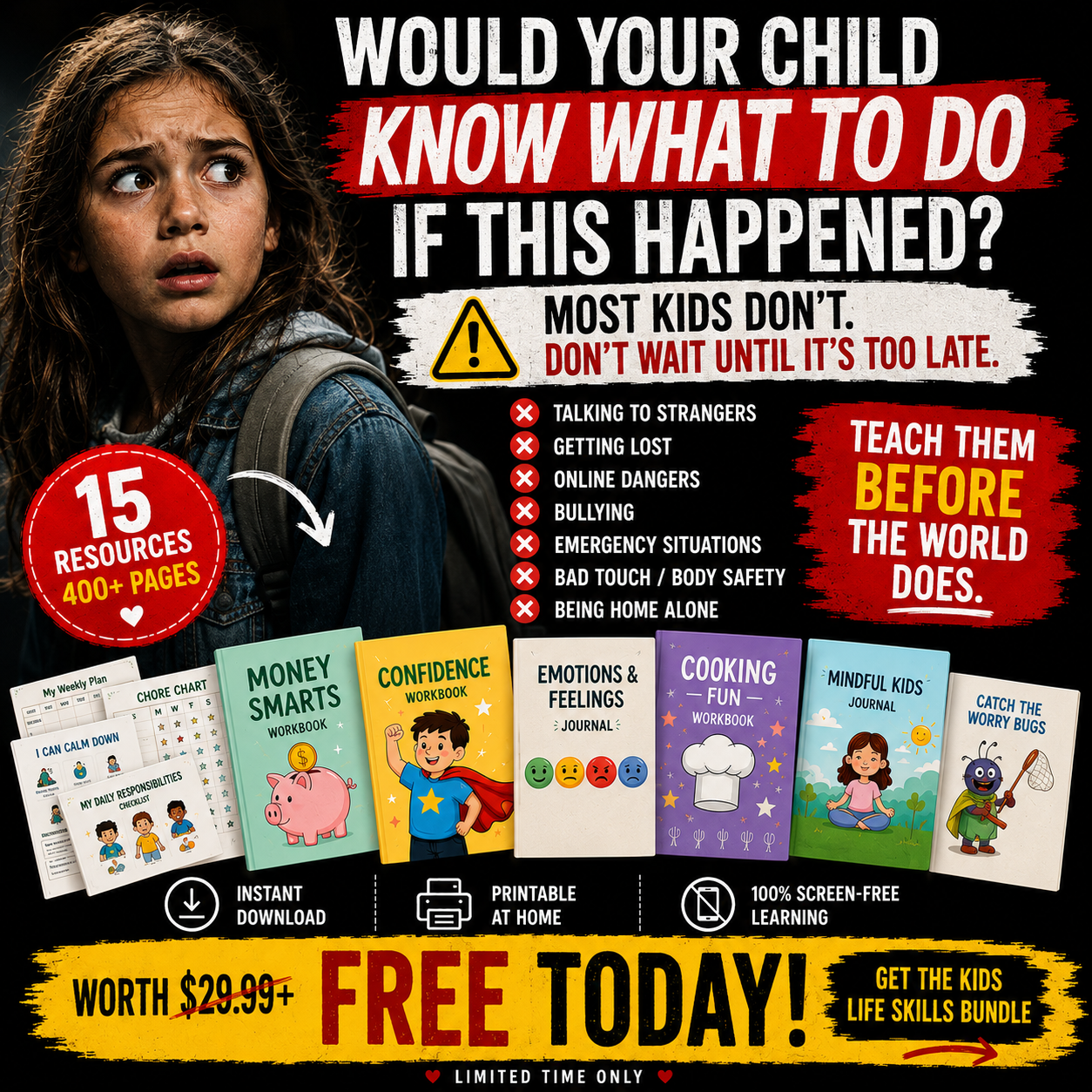 SteadyKid Facebook ad