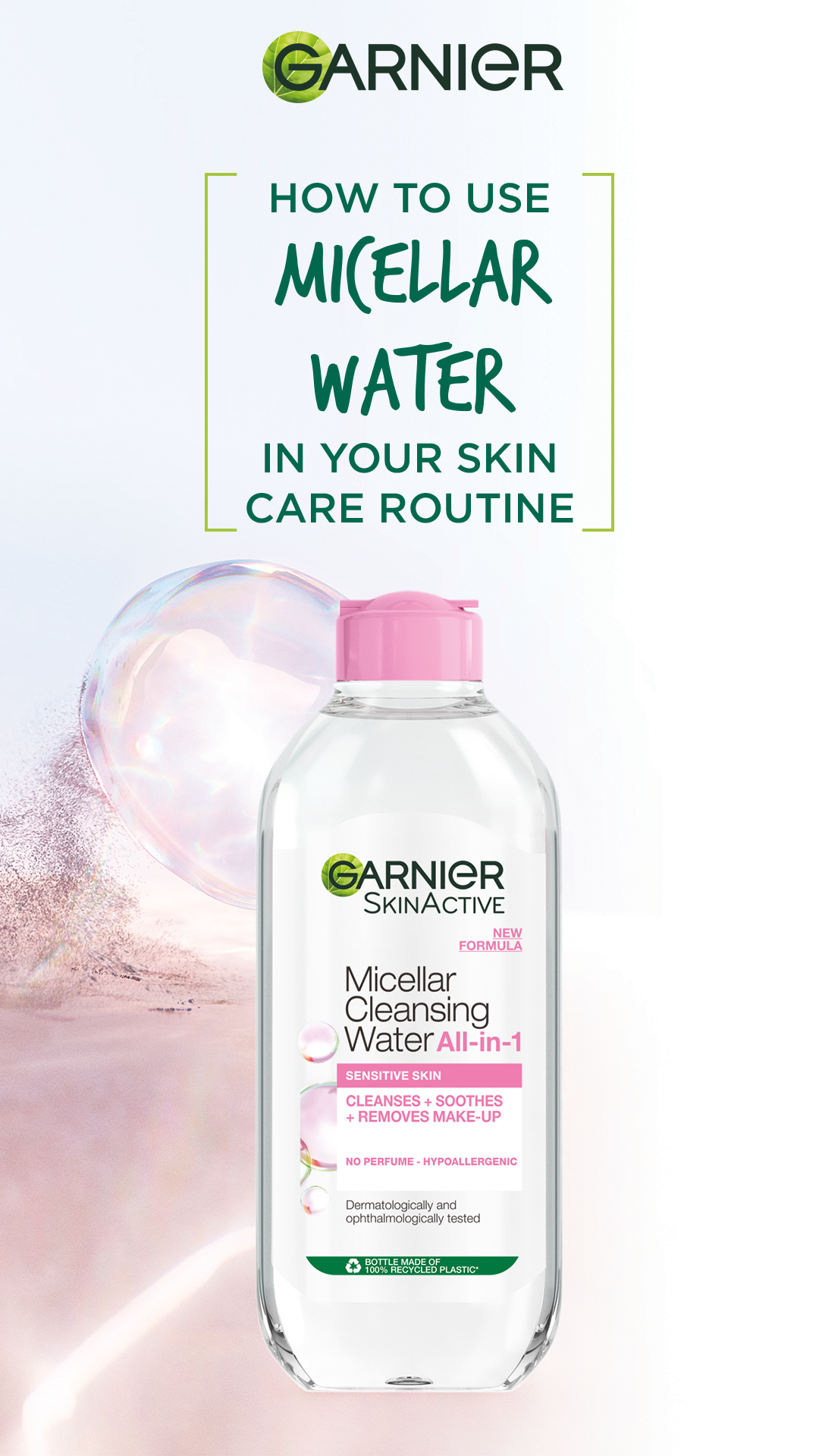 Garnier Facebook ad