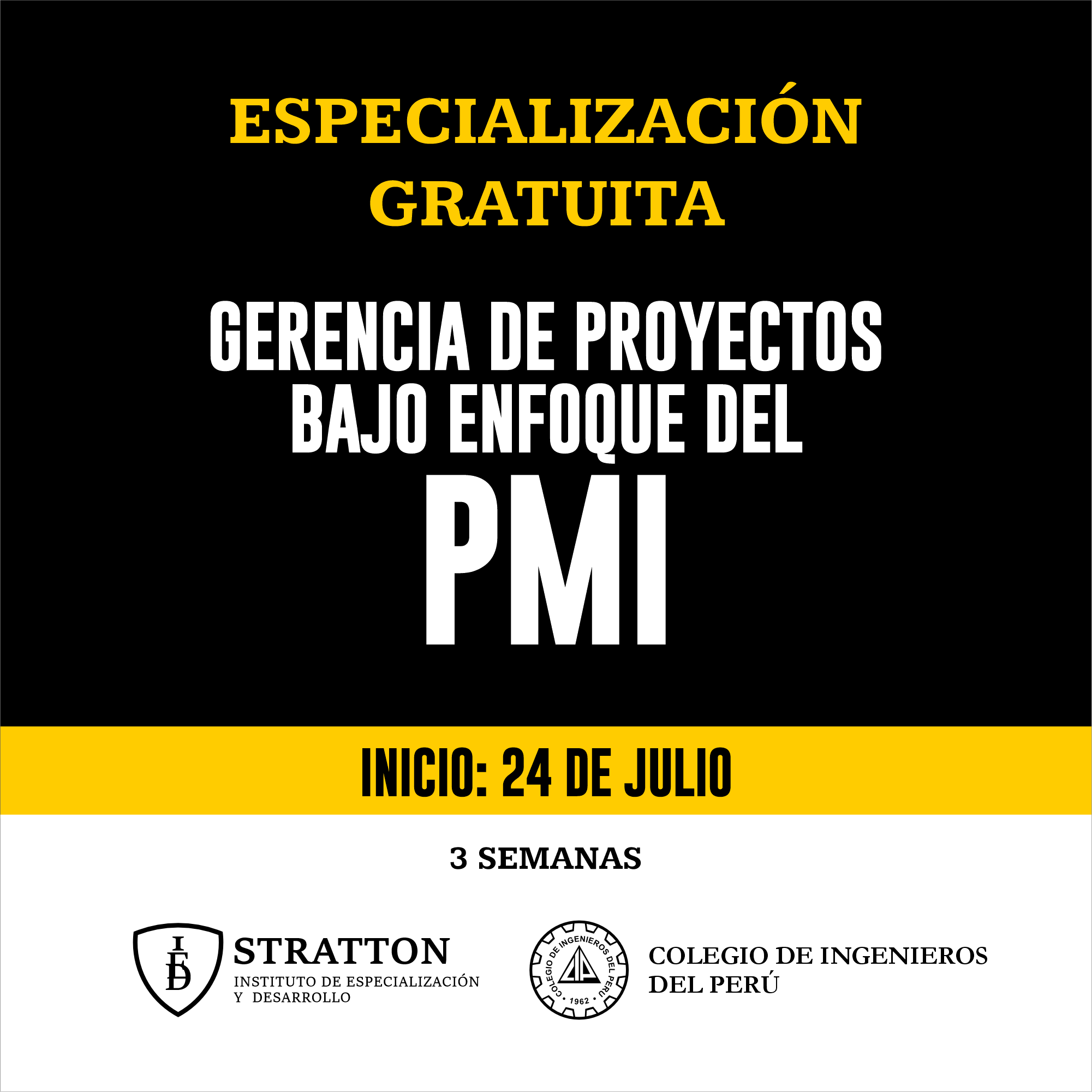 Stratton IED - Instituto de Especialización y Desarrollo Facebook ad: Vacantes Limitadas
