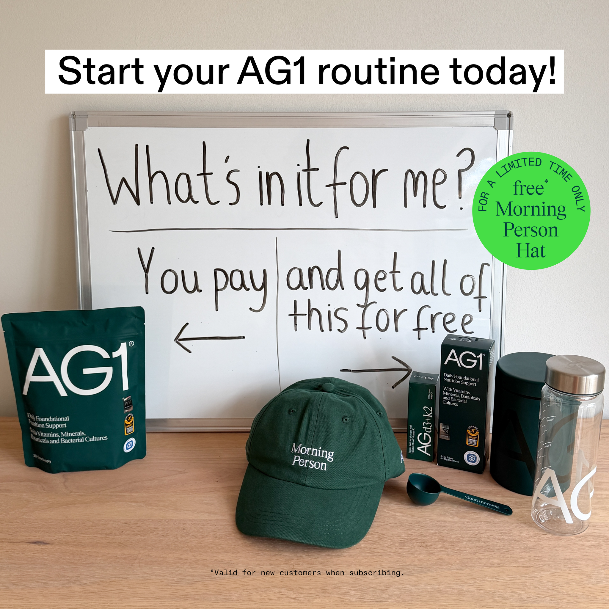 AG1 by Athletic Greens Facebook ad