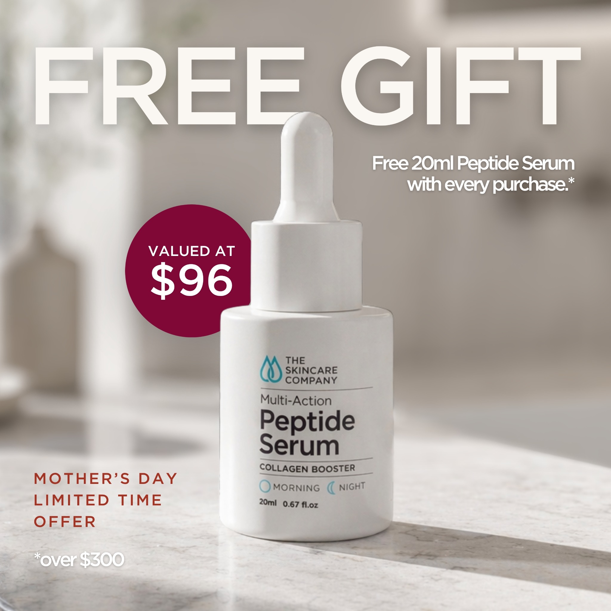 The Skincare Company Facebook ad