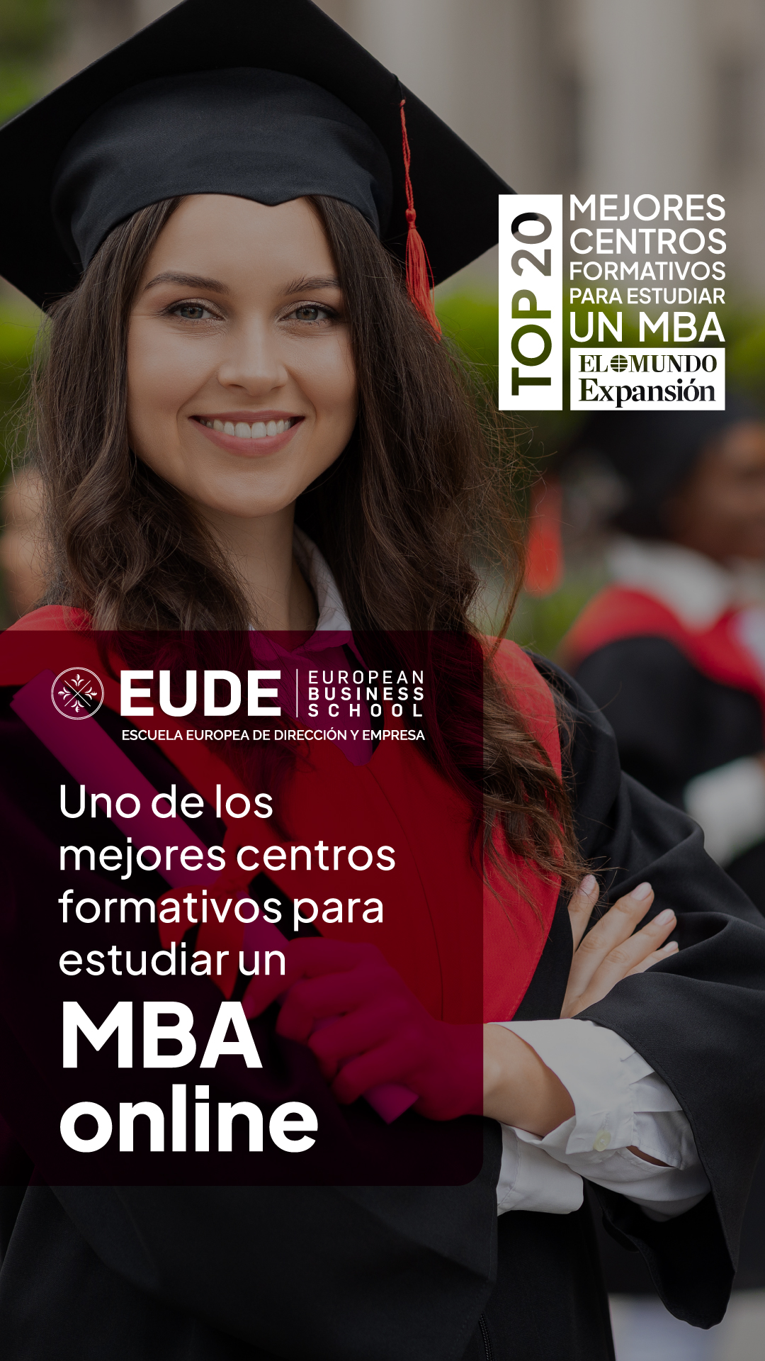 EUDE Business School Escuela Europea de Dirección y Empresa Facebook ad
