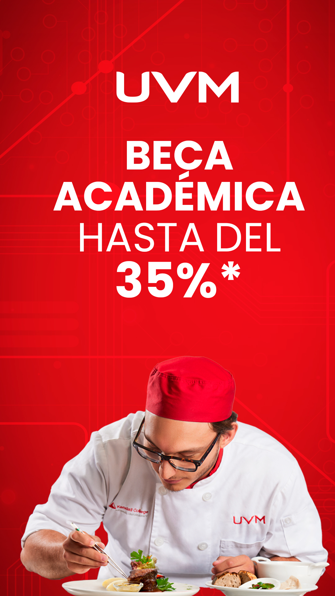 UVM Facebook ad