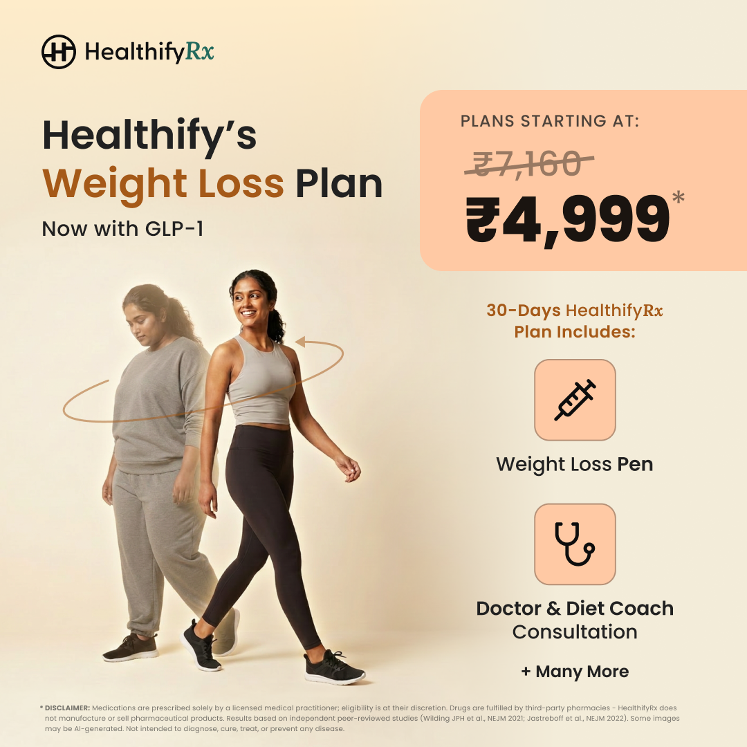 HealthifyMe Facebook ad