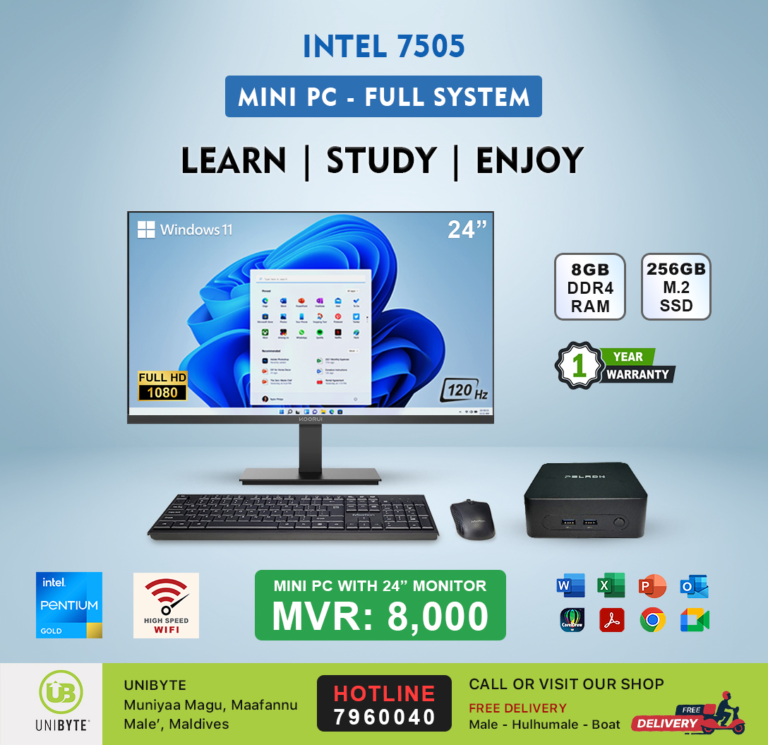 Unibyte Facebook ad: LEARN | STUDY | ENJOY