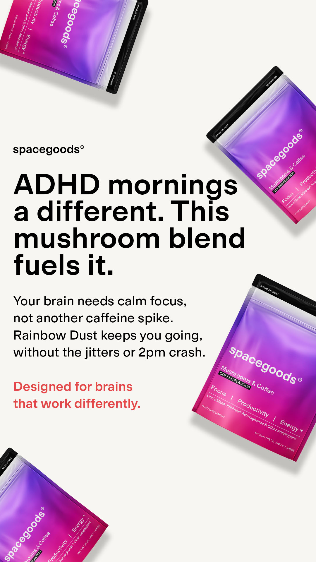 Spacegoods Facebook ad