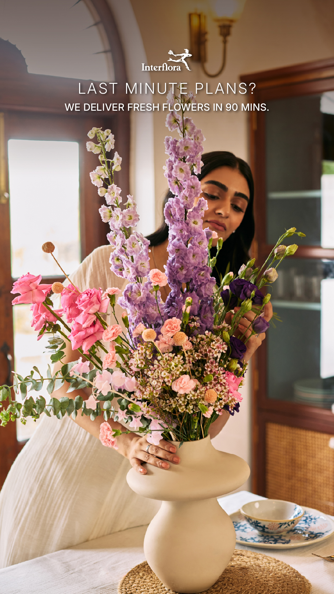 Interflora India Facebook ad