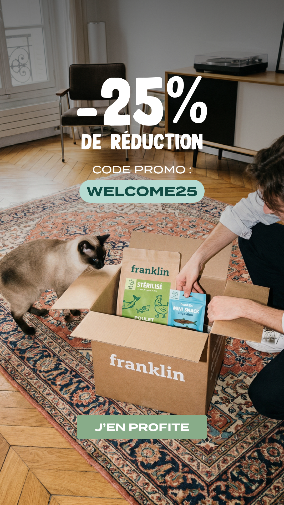 Franklin Pet Food Facebook ad