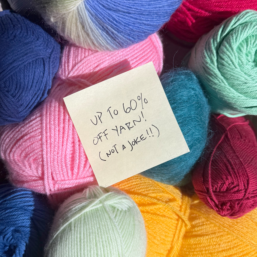Knit Picks Facebook ad