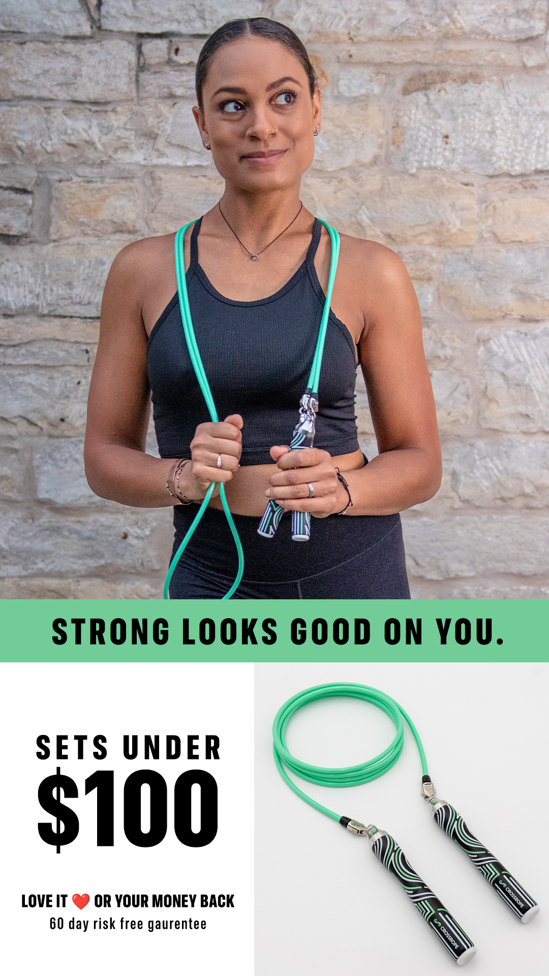 Crossrope Jump Ropes Facebook ad