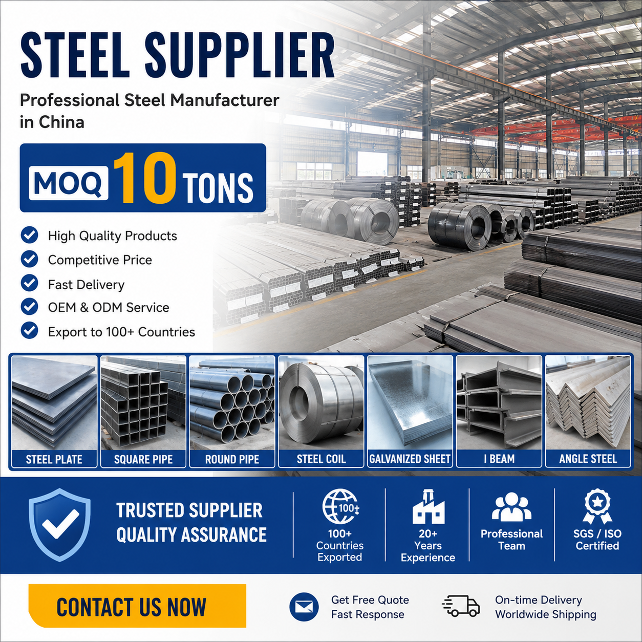 Zhongxi Metal Group Facebook ad: The Ultimate Source for All Your Steel Requirements…