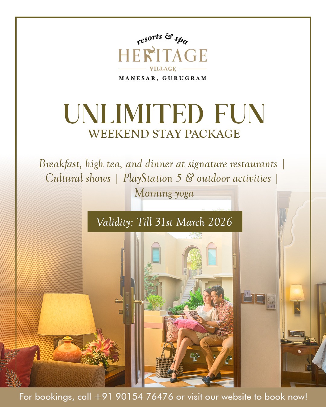 Heritage Village Resort and Spa, Manesar Facebook ad